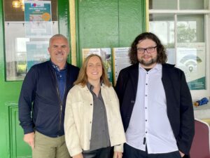 Peter Maher, Jane Maher, Dylan Walsh.